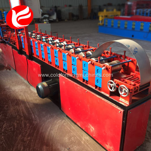 Zinc steel shutter dooring steel roll forming machine